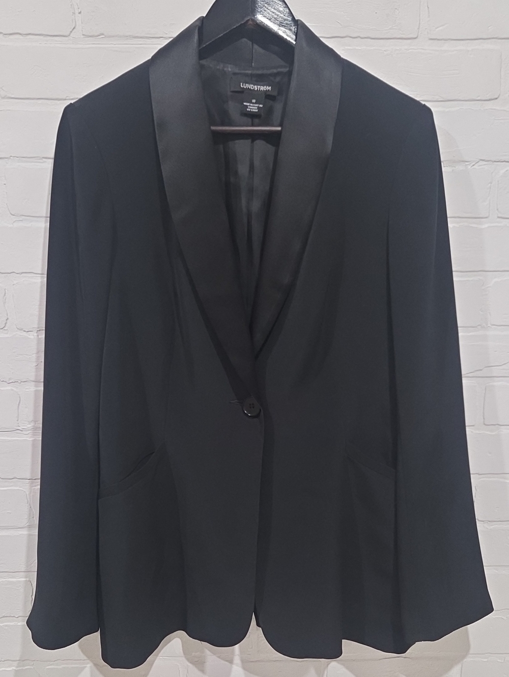 Lundström Satin-Trim Blazer